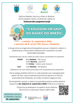 S kolesom ob Savi 2026